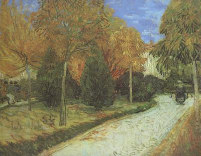 Vincent Van Gogh The Public Park at Arles (nn04) France oil painting art
